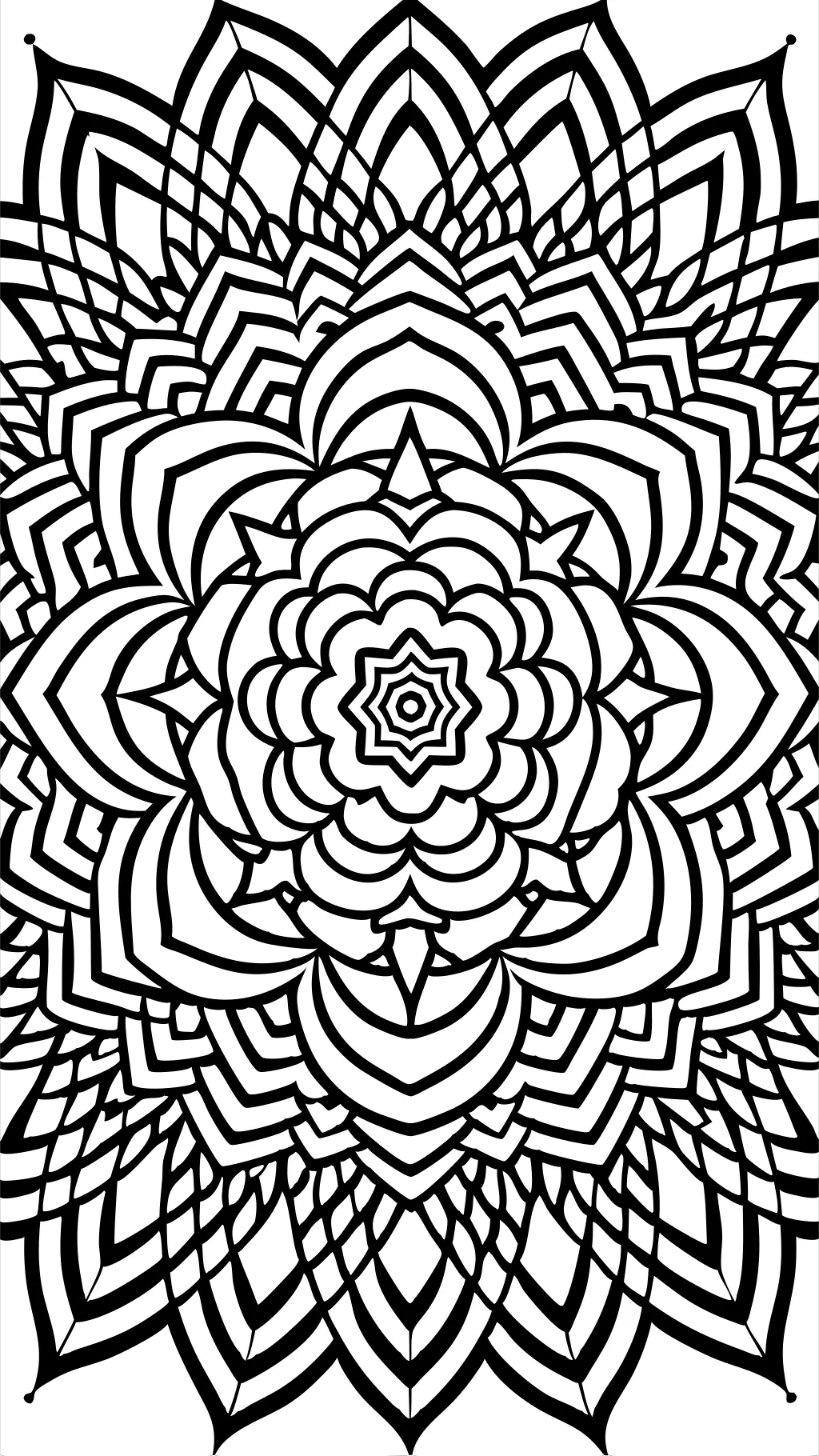 coloriages d’illusion d’optique trippy